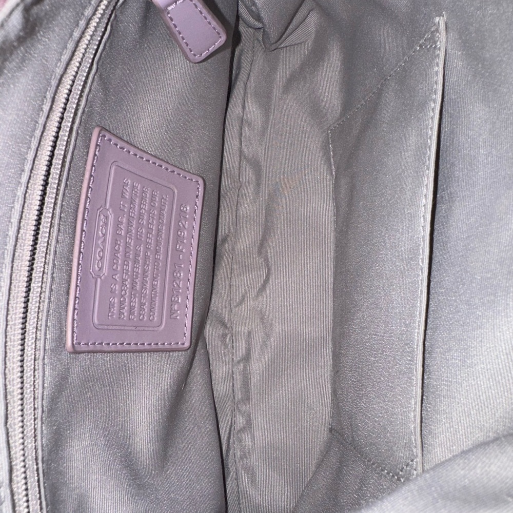 Coach Lavender Mini Shoulder Bag - Picture 10 of 11